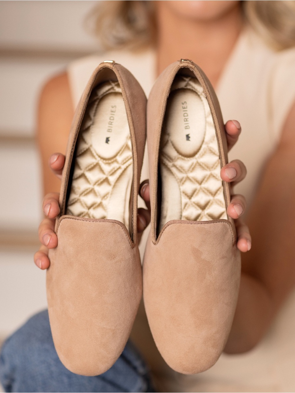Birdies | The Starling Loafers - Latte